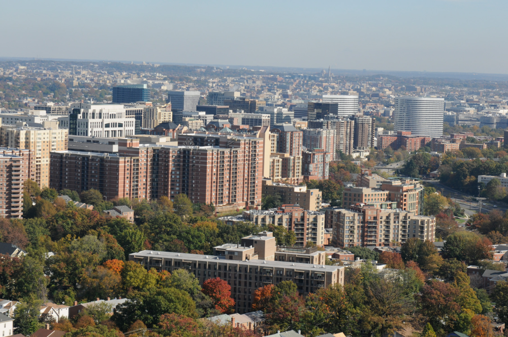 Arial View of Arlington Virginia